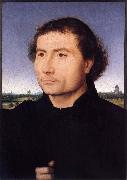 Hans Memling Portrait of a man oil painting artist